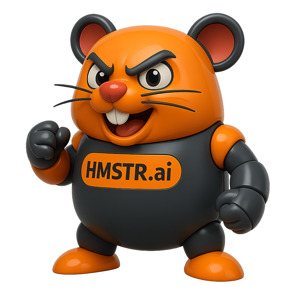 HMSTR.ai Mascot